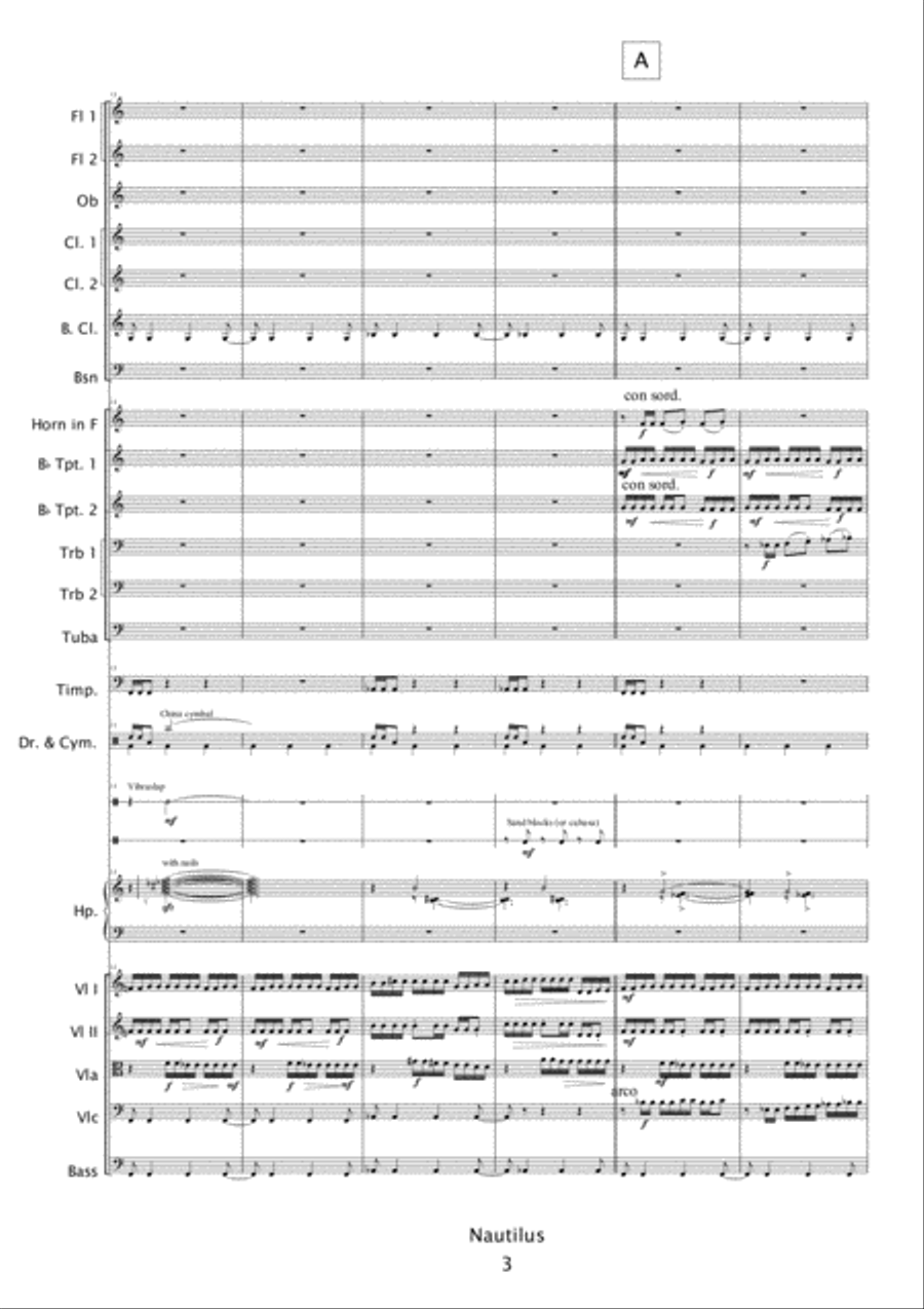 Nautilus Full Orchestra scores gallery preview page 3