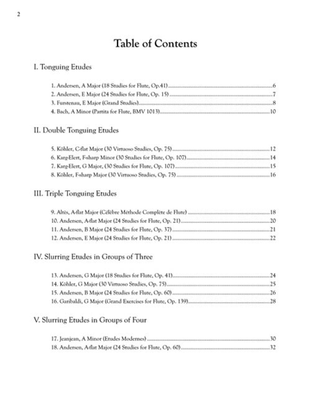 Famous Flute Works – An Anthology of Studies for Flute