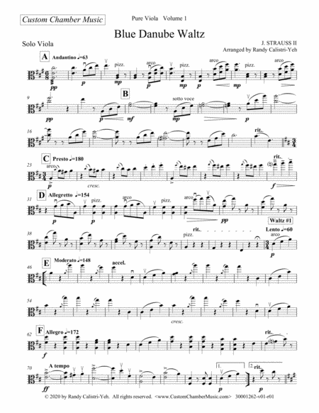 Pure Viola Volume 1: Ten Concert Pieces for Unaccompanied Viola (solo viola) image number null