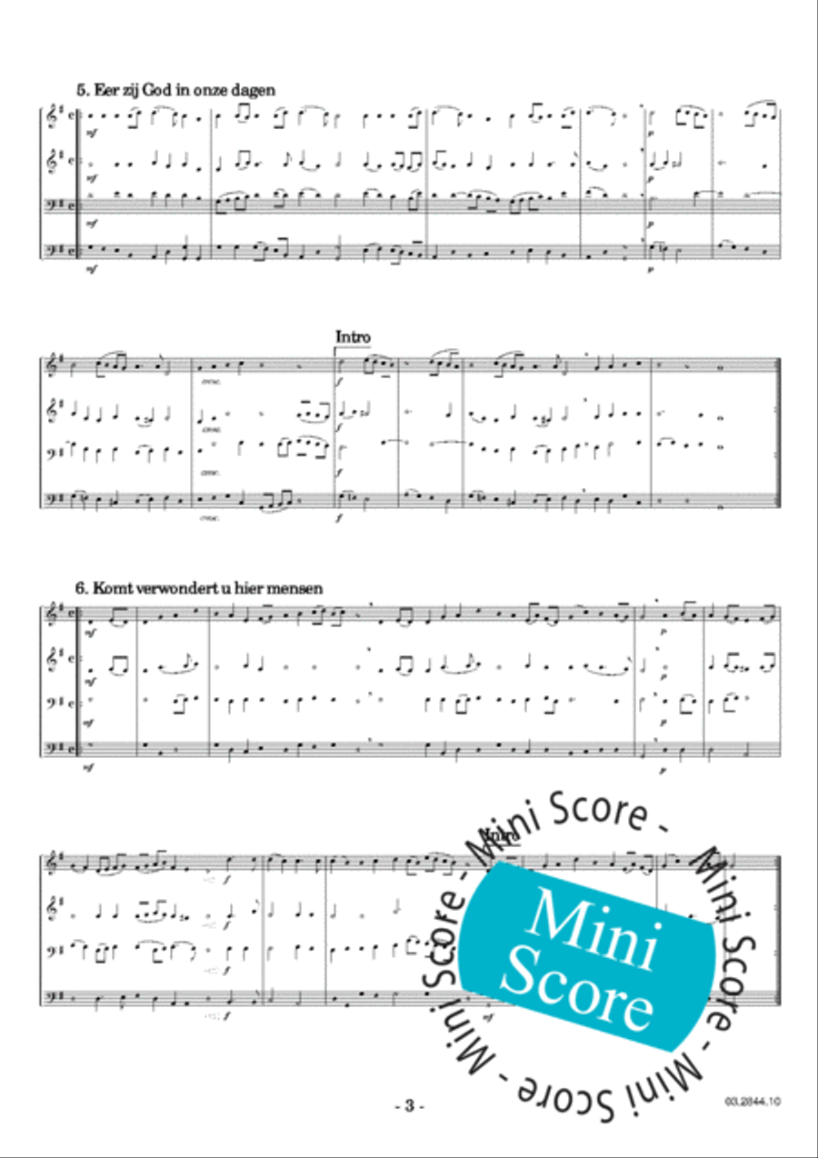 40 Christmas Carols Concert Band scores gallery preview page 7