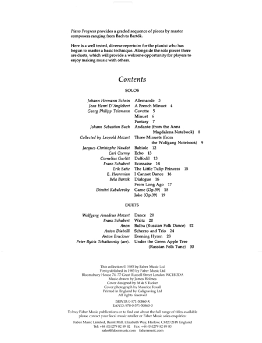 Piano Progress, Book 1 Piano Method scores gallery preview page 2