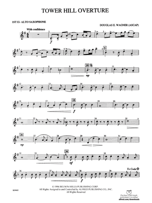 Tower Hill Overture: E-flat Alto Saxophone
