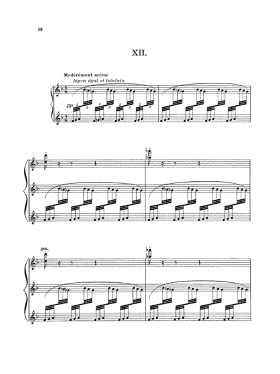 Debussy: Preludes (Volume II) Piano Solo scores gallery preview page 1