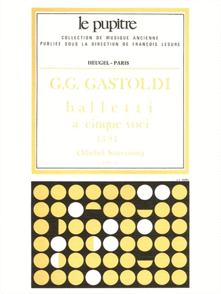 Balletti A Cinque Voci 2 Sopr/haute-contre/tenor/basse/partition (lp10)
