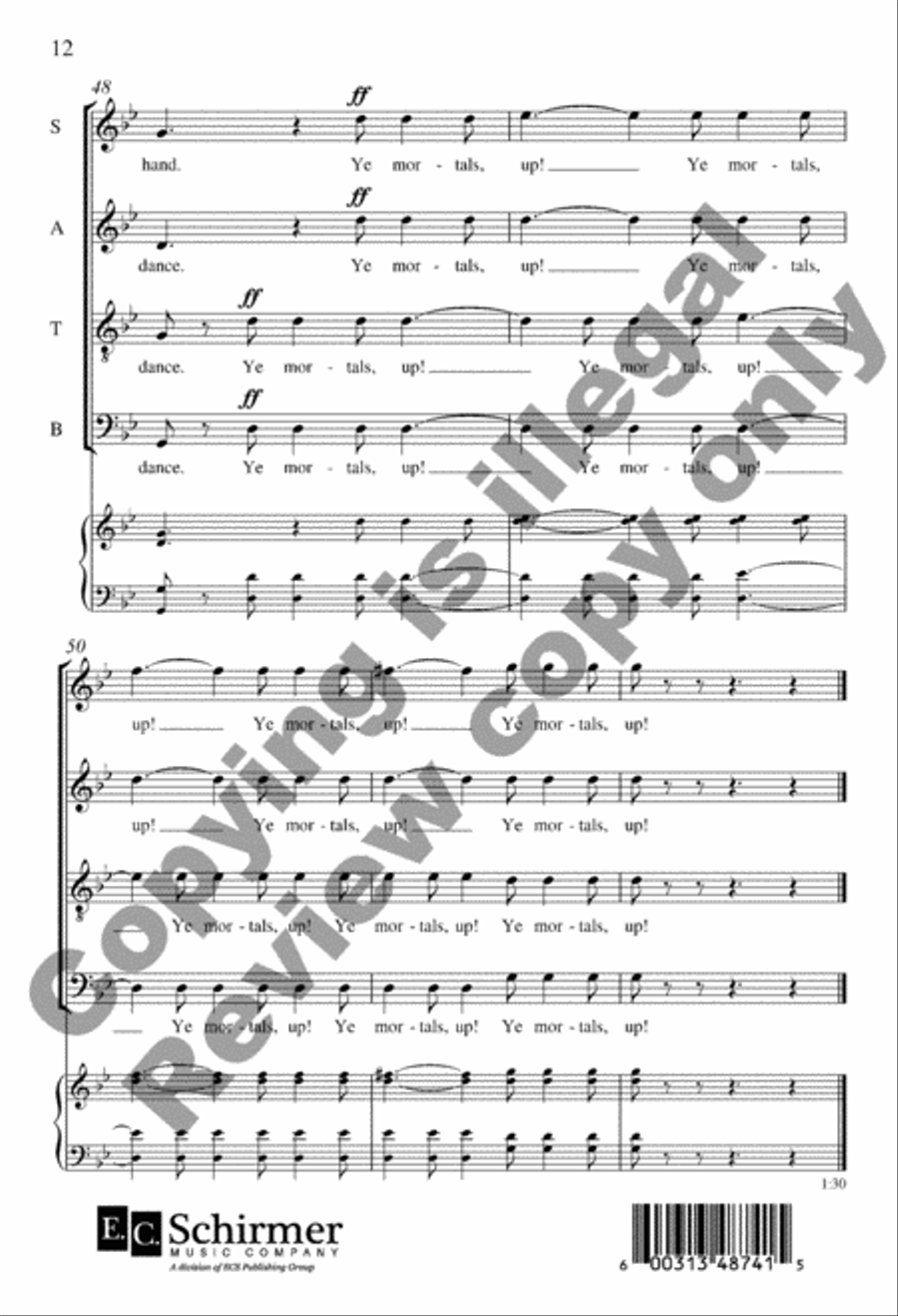 Todtentantz from Suite Remembrance SSATB scores gallery preview page 11