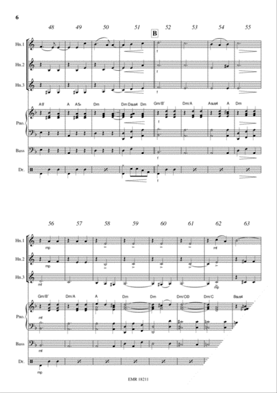 Les Yeux Noirs Horn scores gallery preview page 6