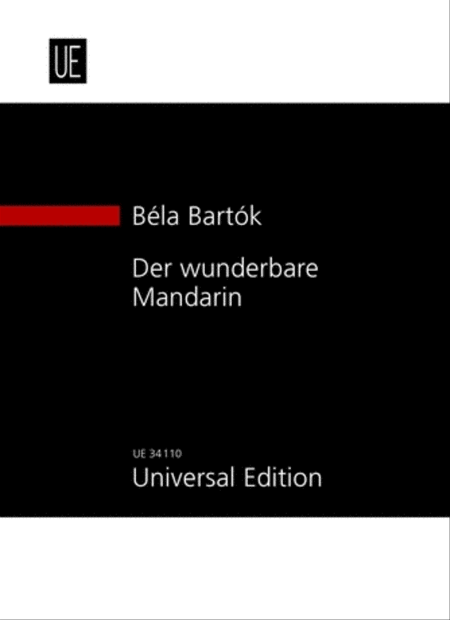 Der Wunderbare Mandarin (Miraculous Mandarin) Orchestra scores gallery preview page 1