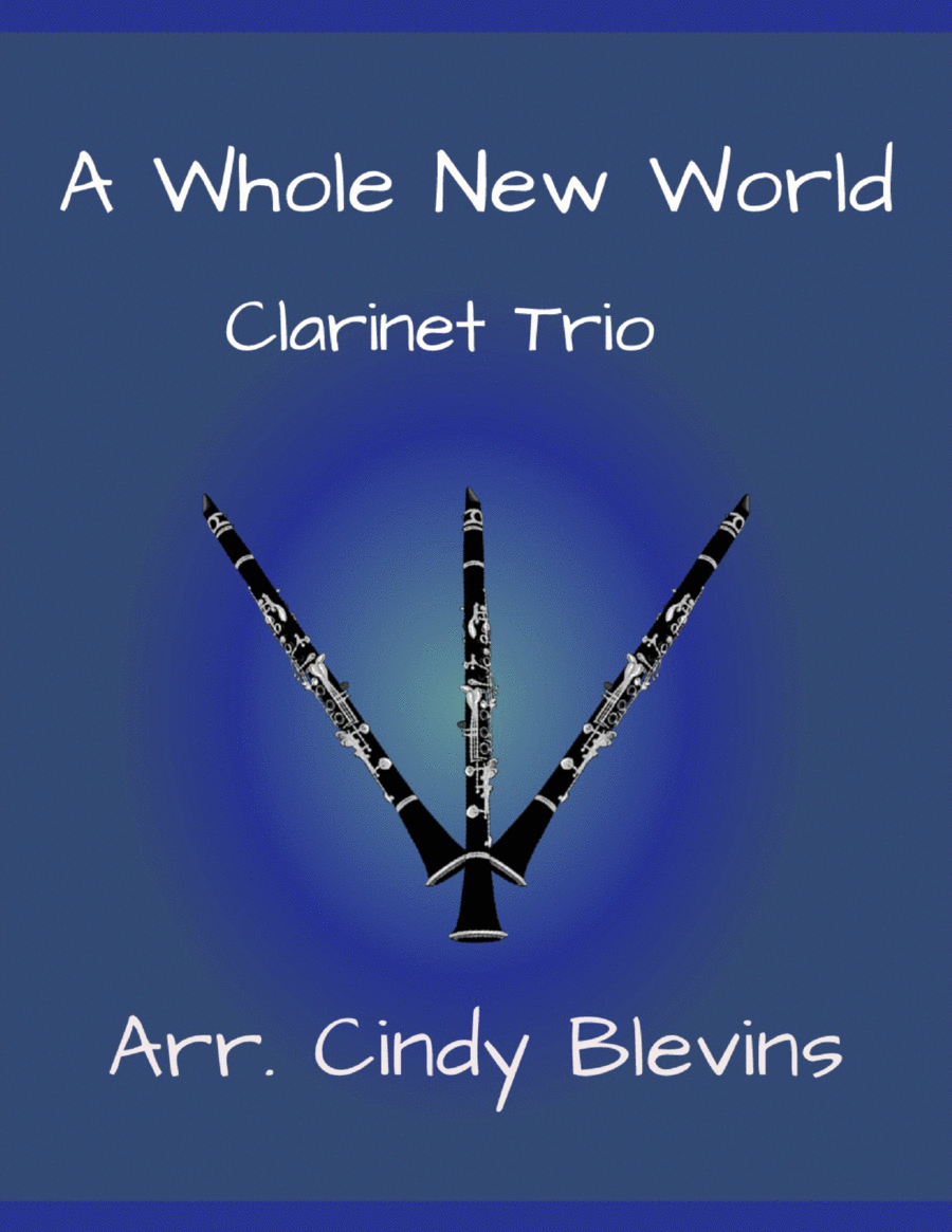 A Whole New World Clarinet Trio scores gallery preview page 1