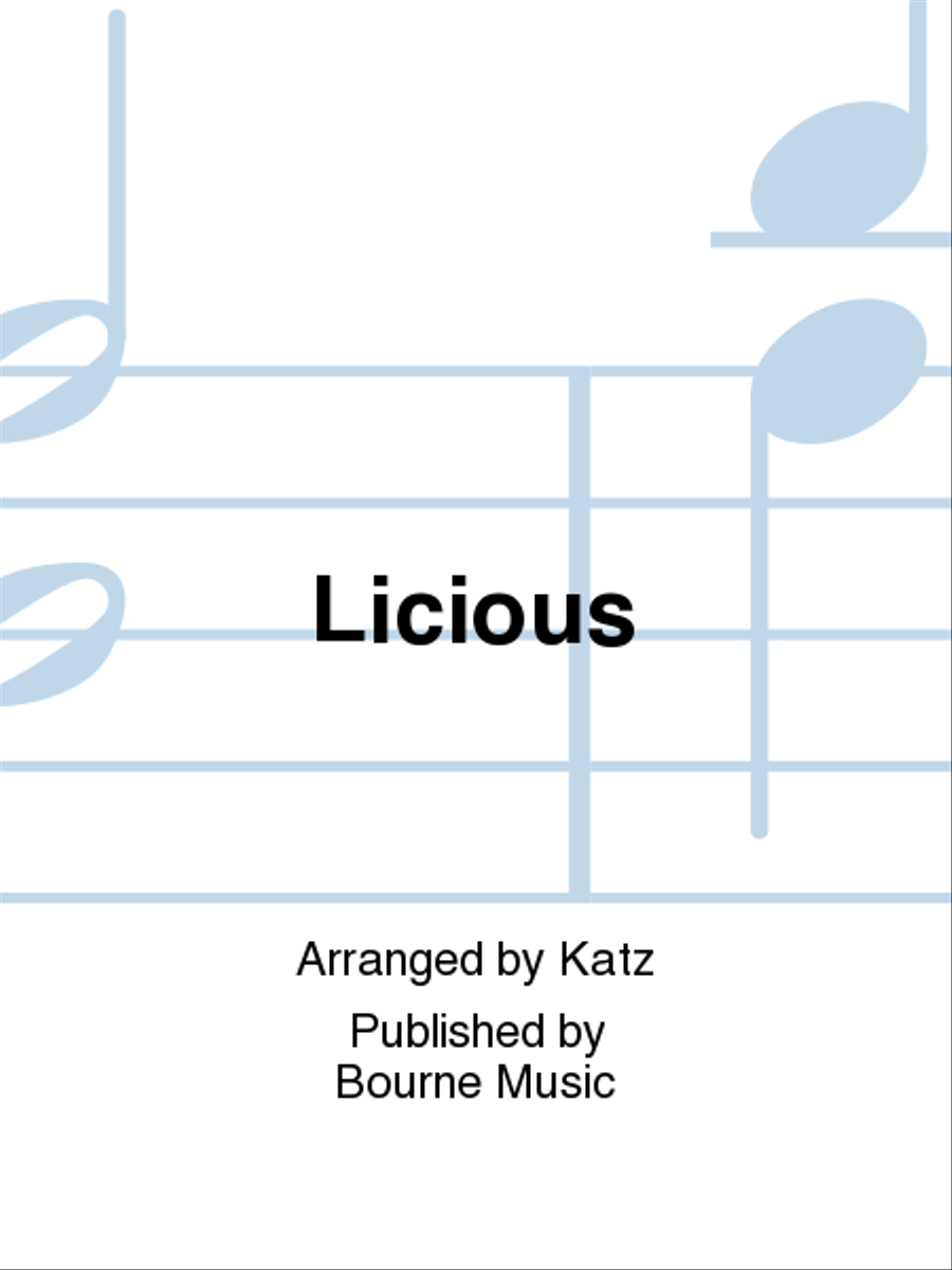 Licious Licious Jazz Ensemble scores gallery preview page 1