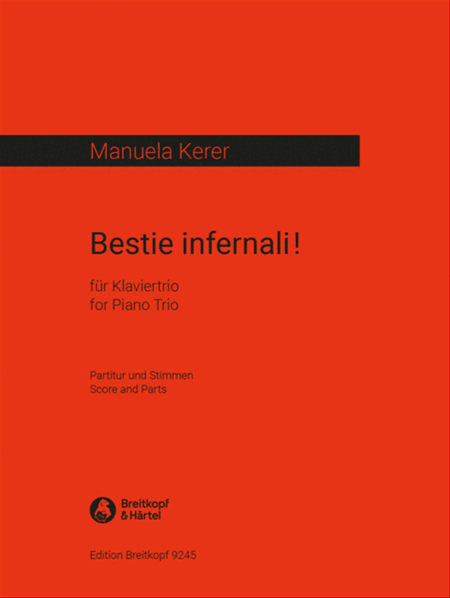 Bestie infernali! Piano scores gallery preview page 1