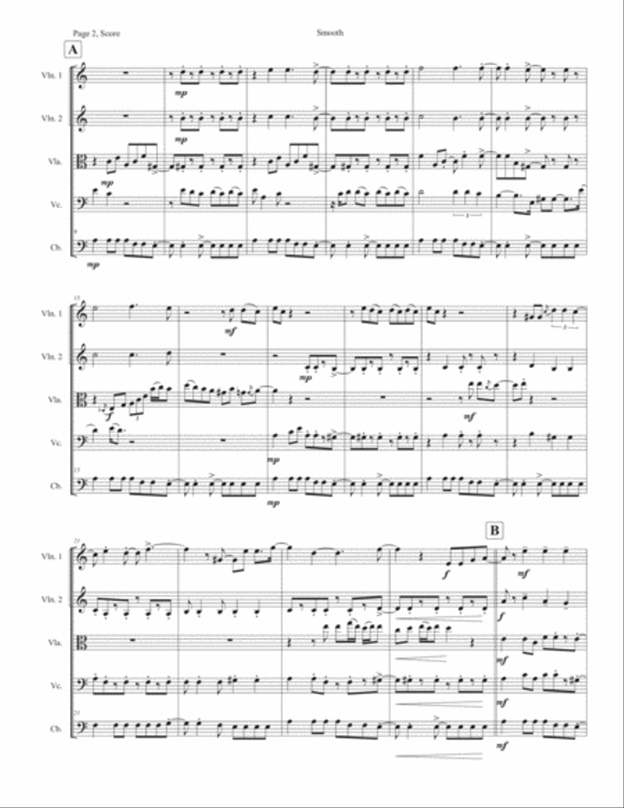 Smooth Smooth Cello scores gallery preview page 2