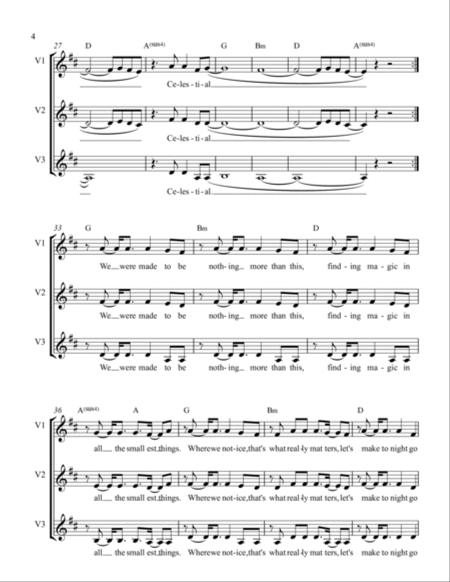 Celestial 3-Part scores gallery preview page 4