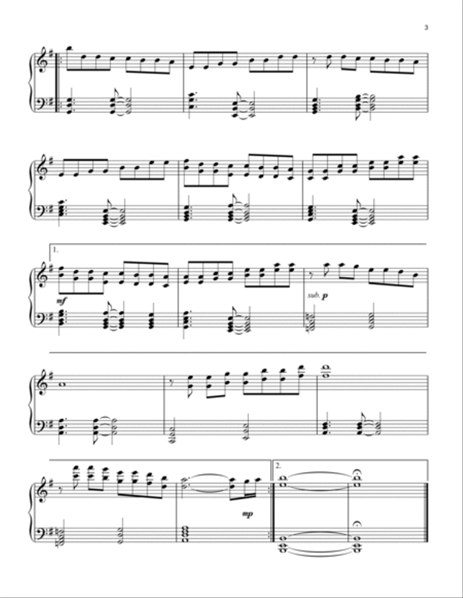 Twilight Piano Solo Pack featuring Bella's Lullaby Piano Solo scores gallery preview page 3