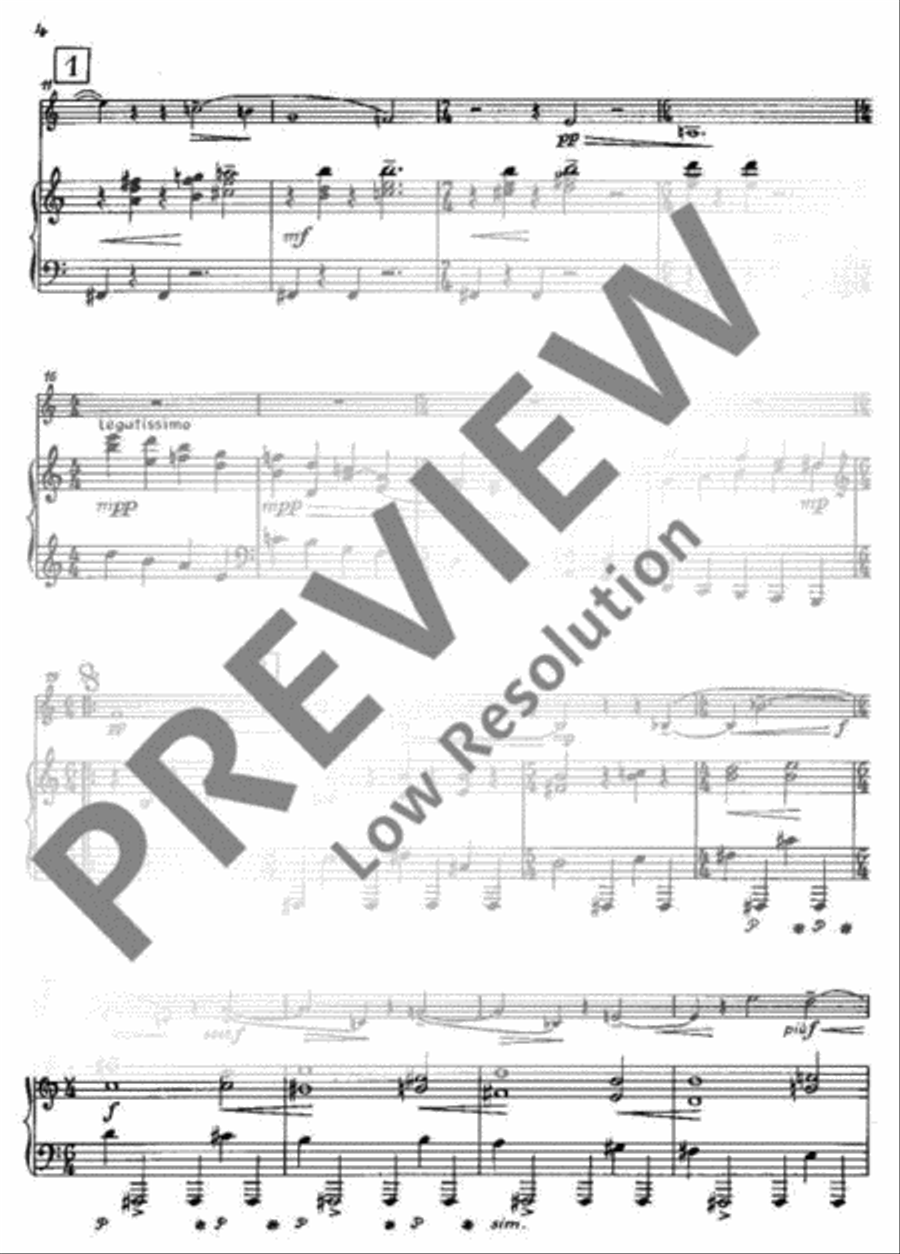 Three Pieces Three Pieces A Clarinet scores gallery preview page 5