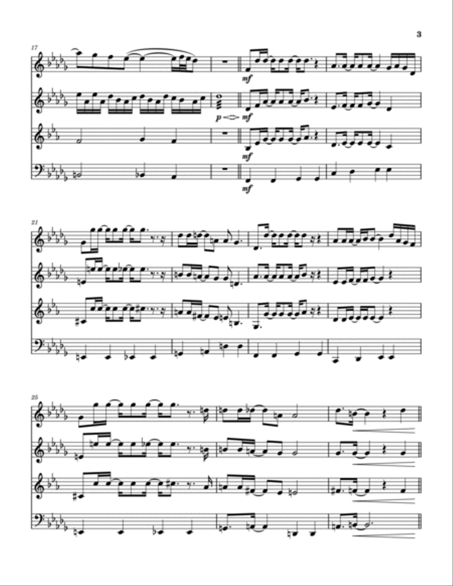 Place In This World Place In This World Woodwind Quartet scores gallery preview page 4