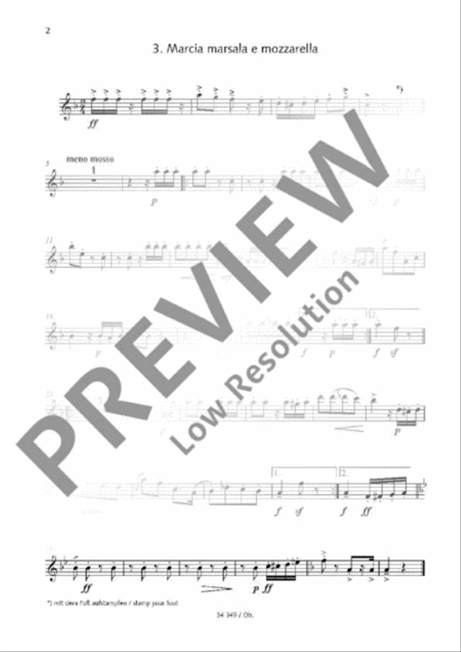 Happy Birthday Woodwind Quintet scores gallery preview page 15