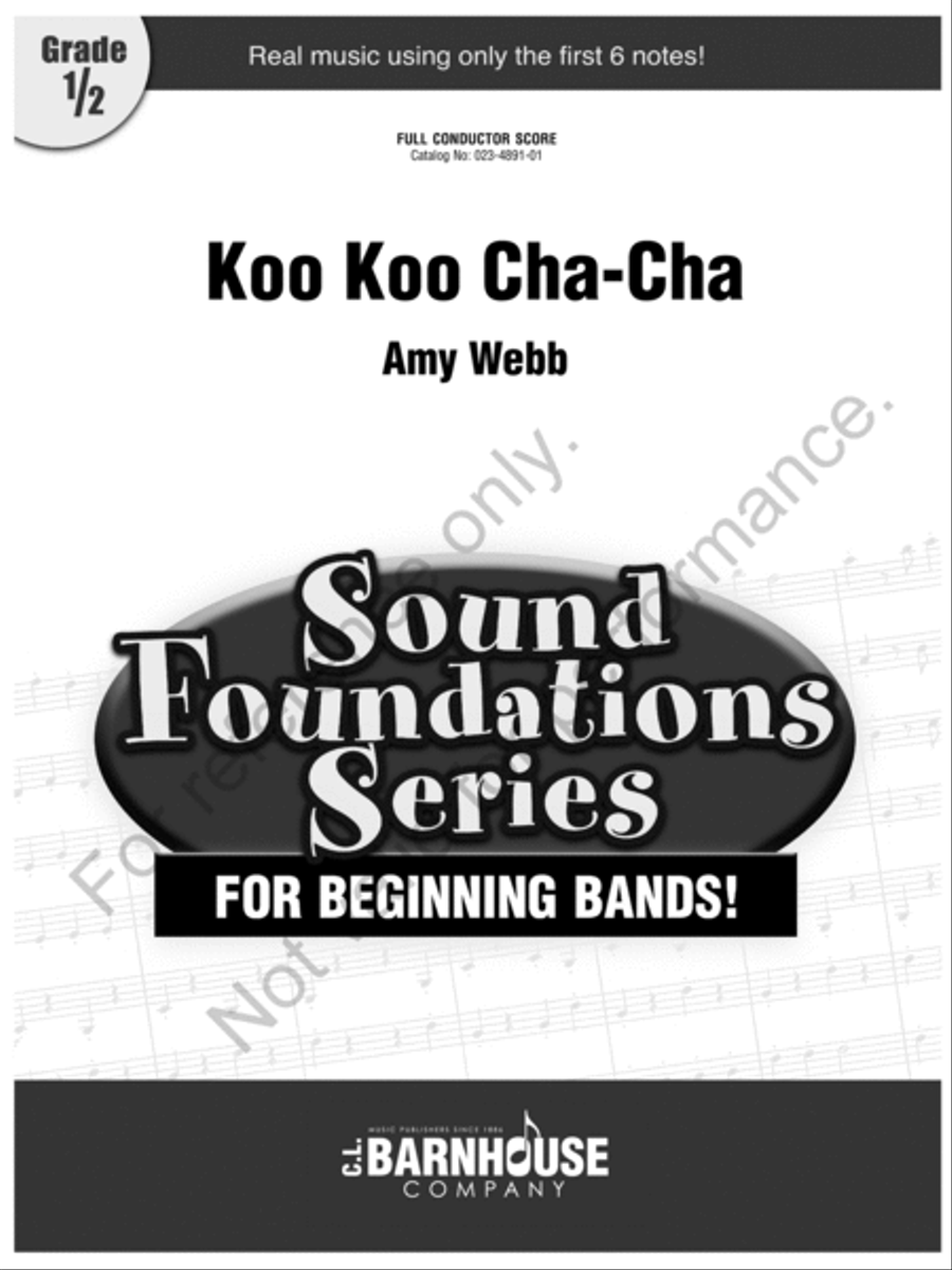 Koo Koo Cha-Cha Koo Koo Cha-Cha Concert Band scores gallery preview page 2