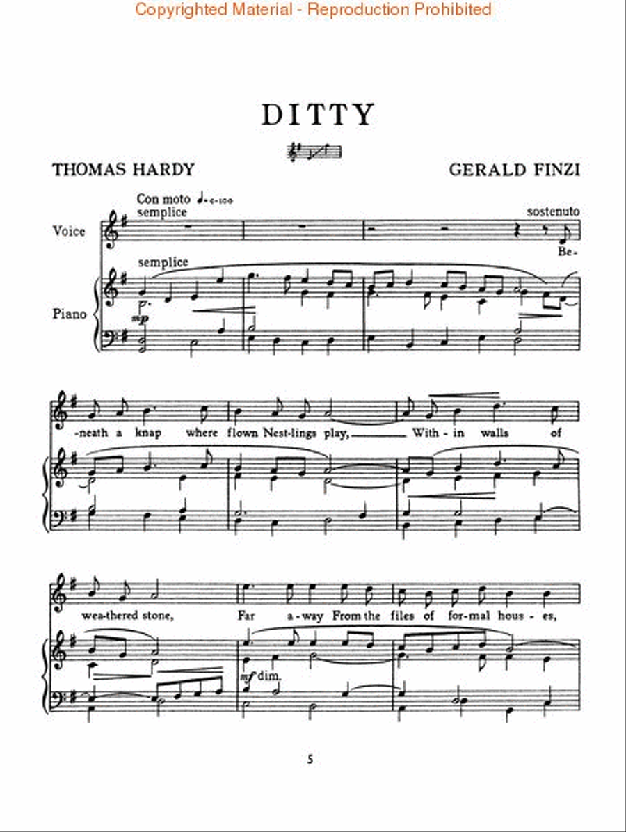 A Young Man's Exhortation, Op. 14 Voice scores gallery preview page 3