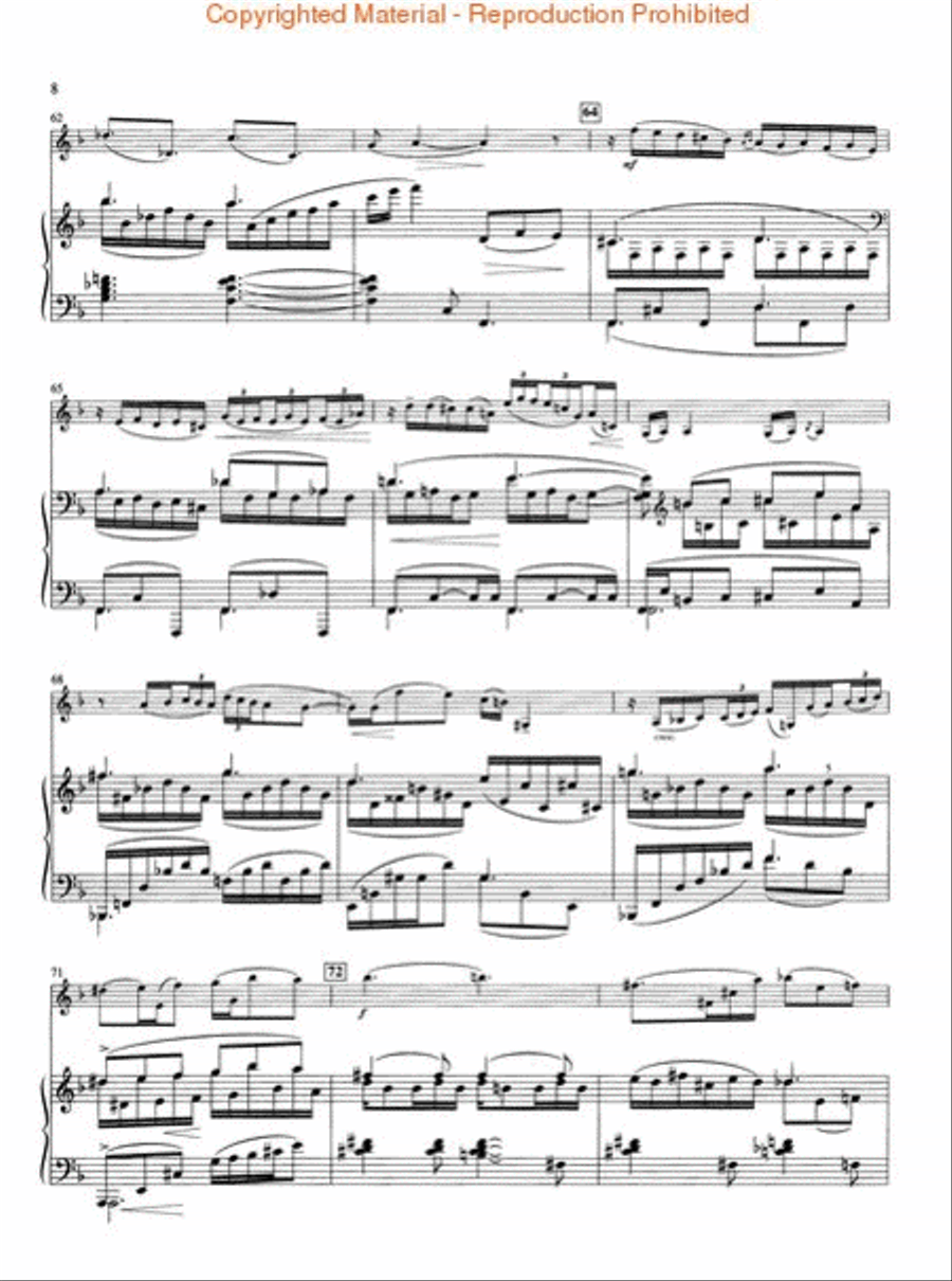 Theme from Sabrina Violin Solo scores gallery preview page 4
