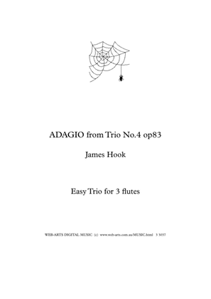 ADAGIO from Trio No.4 op83 - HOOK