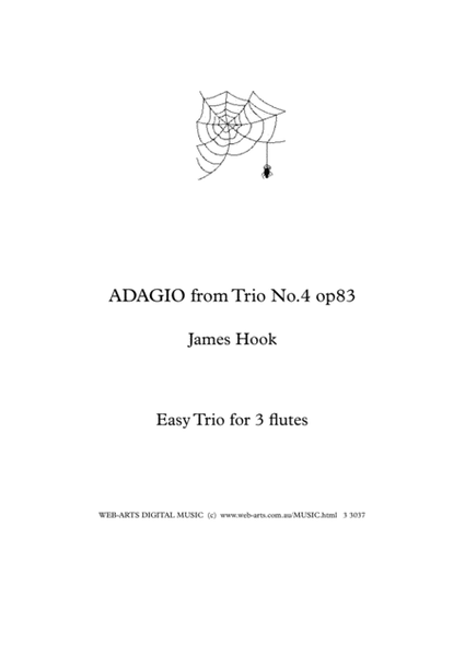 ADAGIO from Trio No.4 op83 - HOOK image number null