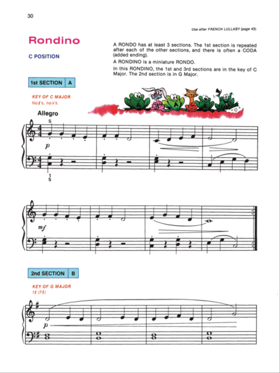 Alfred's Basic Piano Course Recital Book, Level 1B Piano Method scores gallery preview page 5