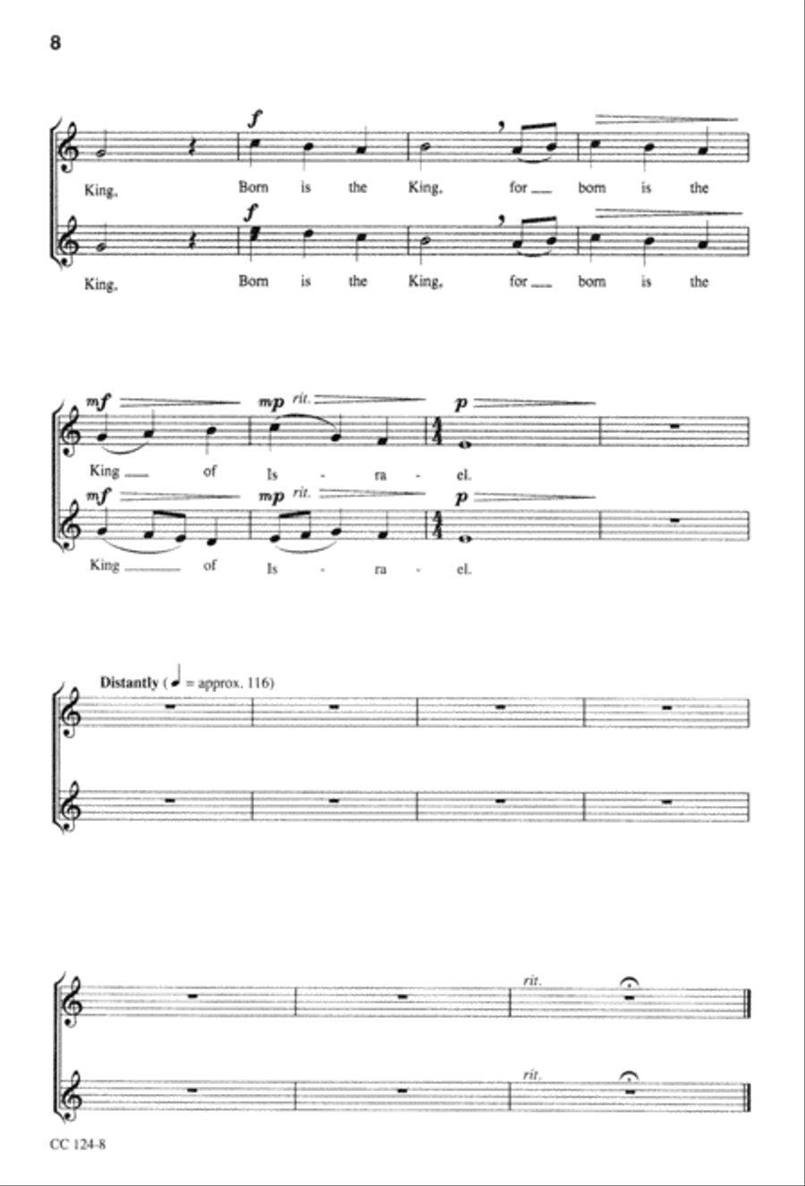 Christmas Time Singers Edition Unison Choir scores gallery preview page 10