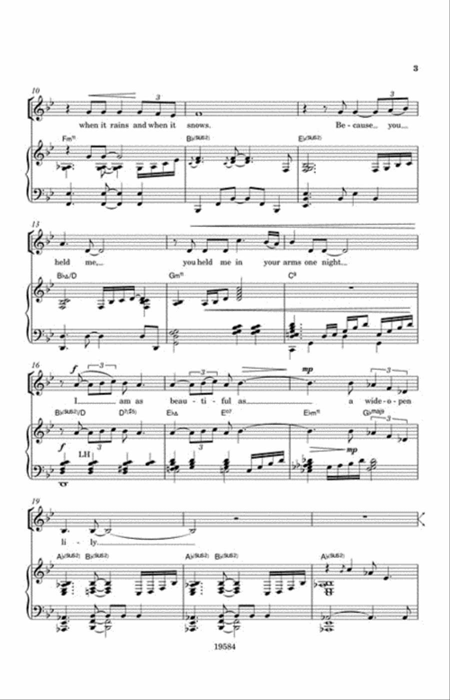 I sing because . . . 4-Part scores gallery preview page 3