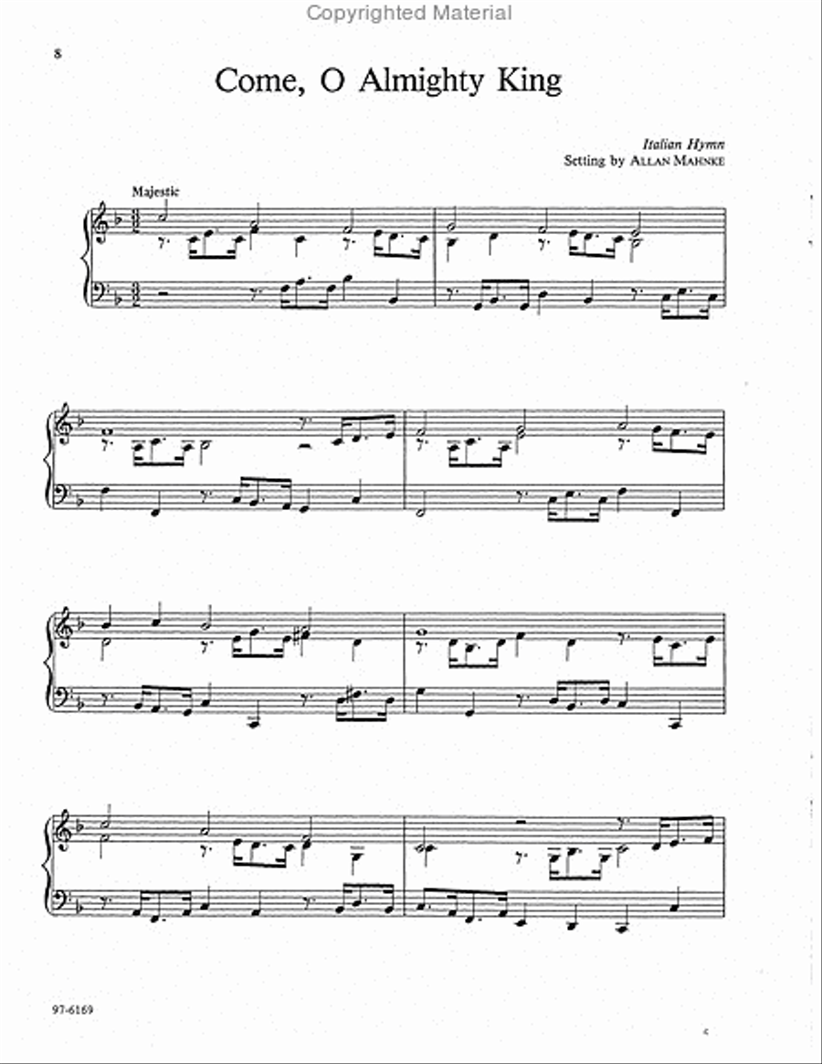The (Really) Little Organ Book Organ scores gallery preview page 4