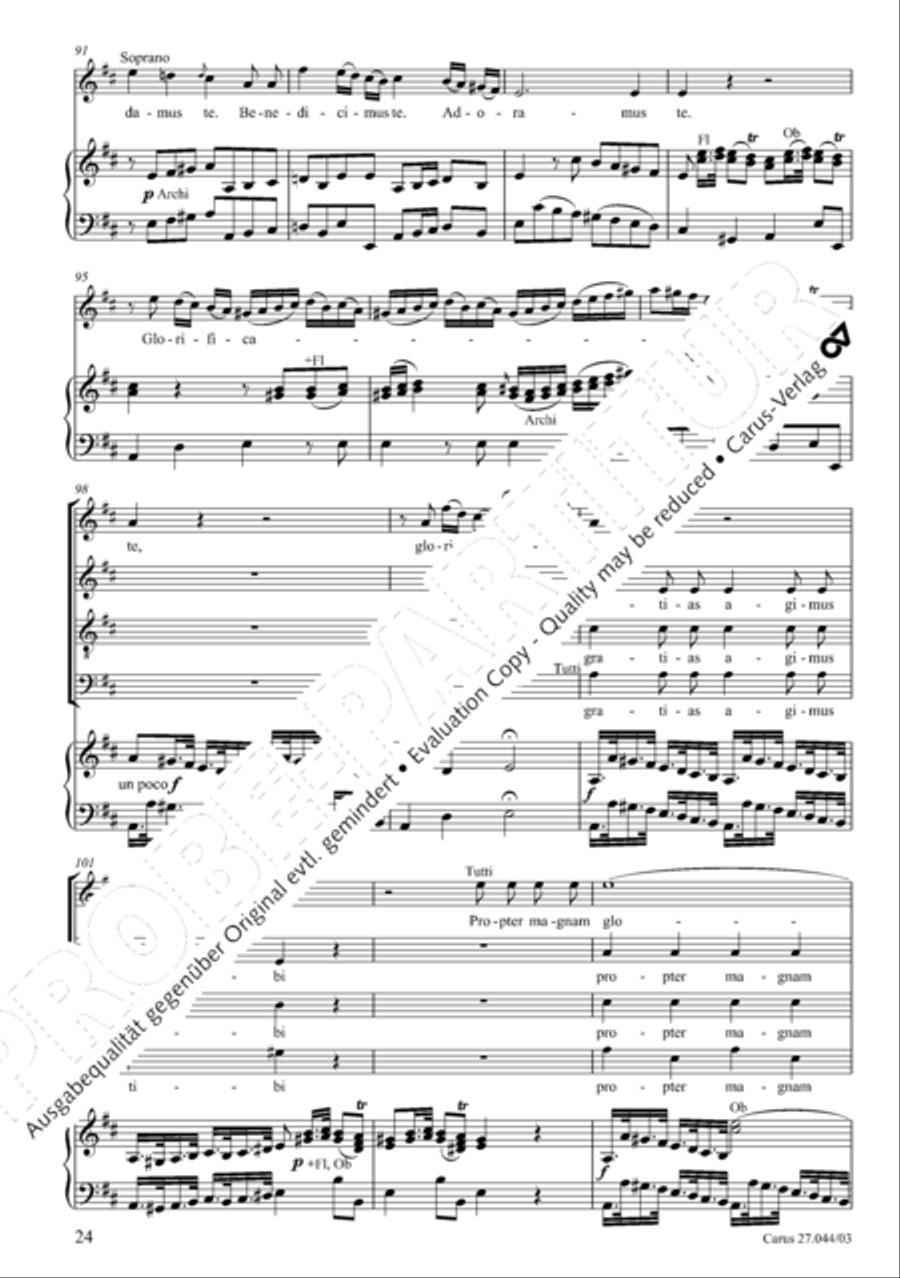 Messa per il Santissimo Natale 4-Part scores gallery preview page 25