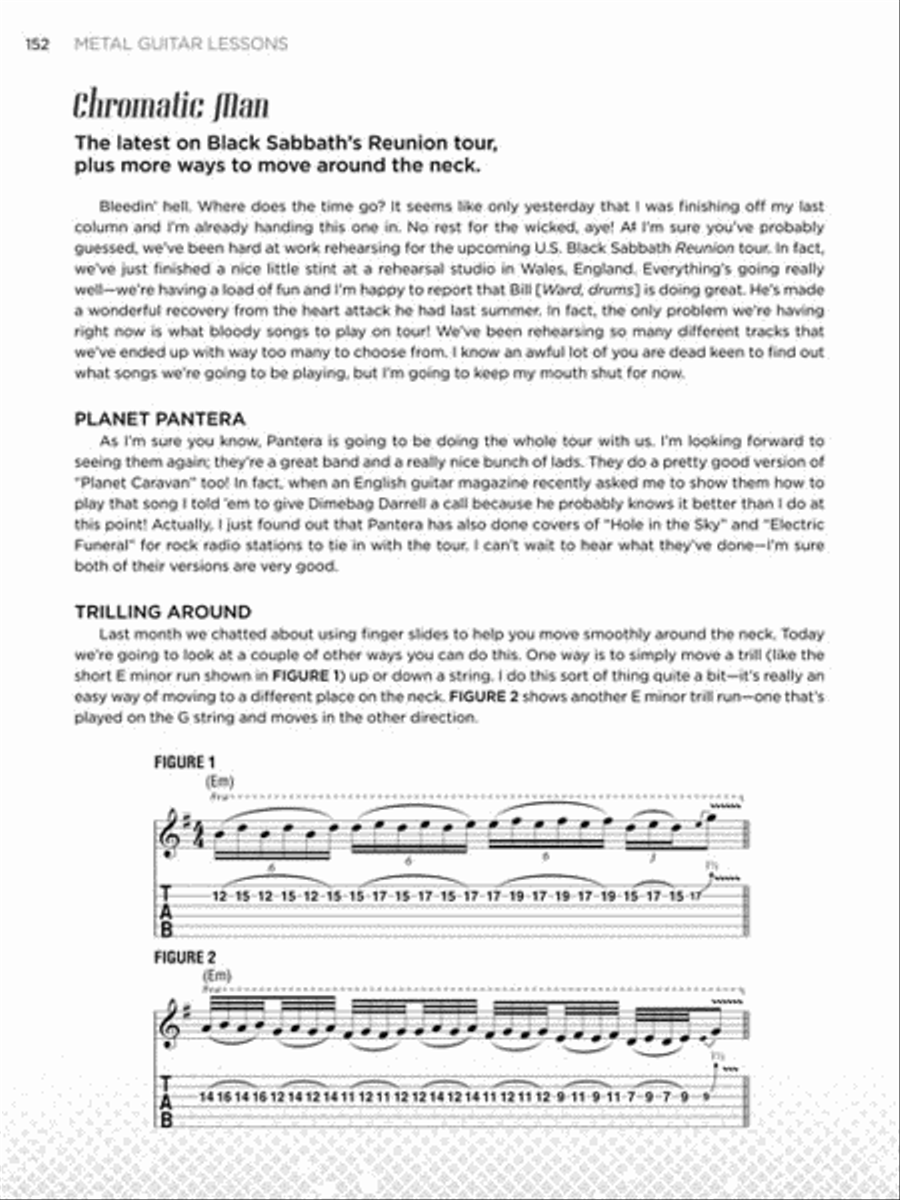 Guitar World Presents Metal Guitar Lessons Electric Guitar scores gallery preview page 6