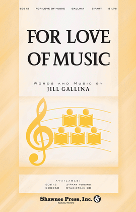 Book cover for For Love of Music
