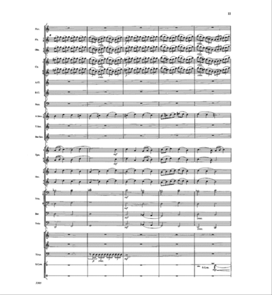 Canzonetta Concert Band scores gallery preview page 10