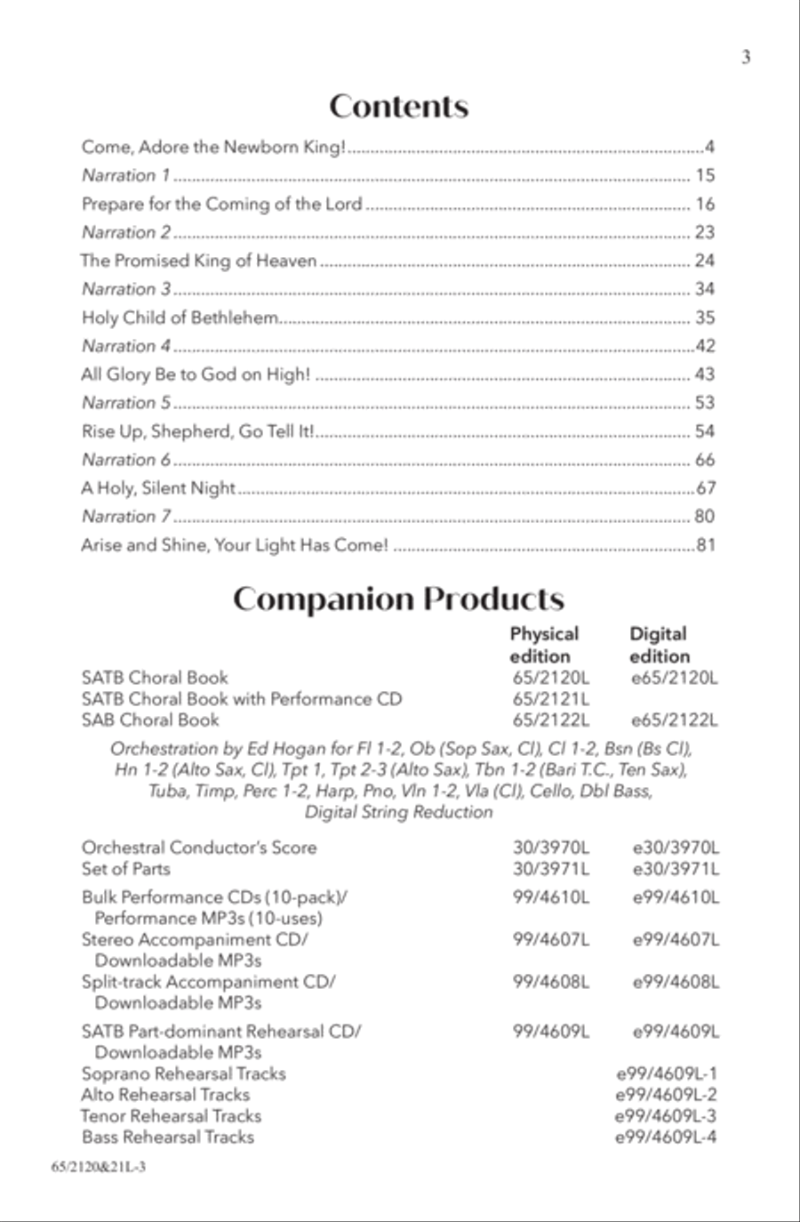 A New and Glorious Morn! 4-Part scores gallery preview page 3
