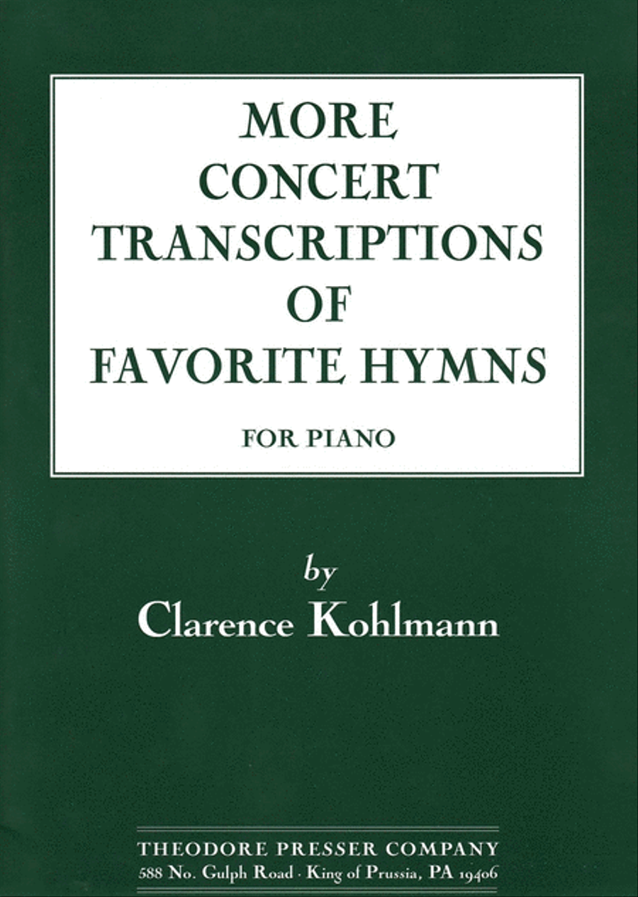 More Concert Transcriptions of Favorite Hymns Chamber Music scores gallery preview page 1