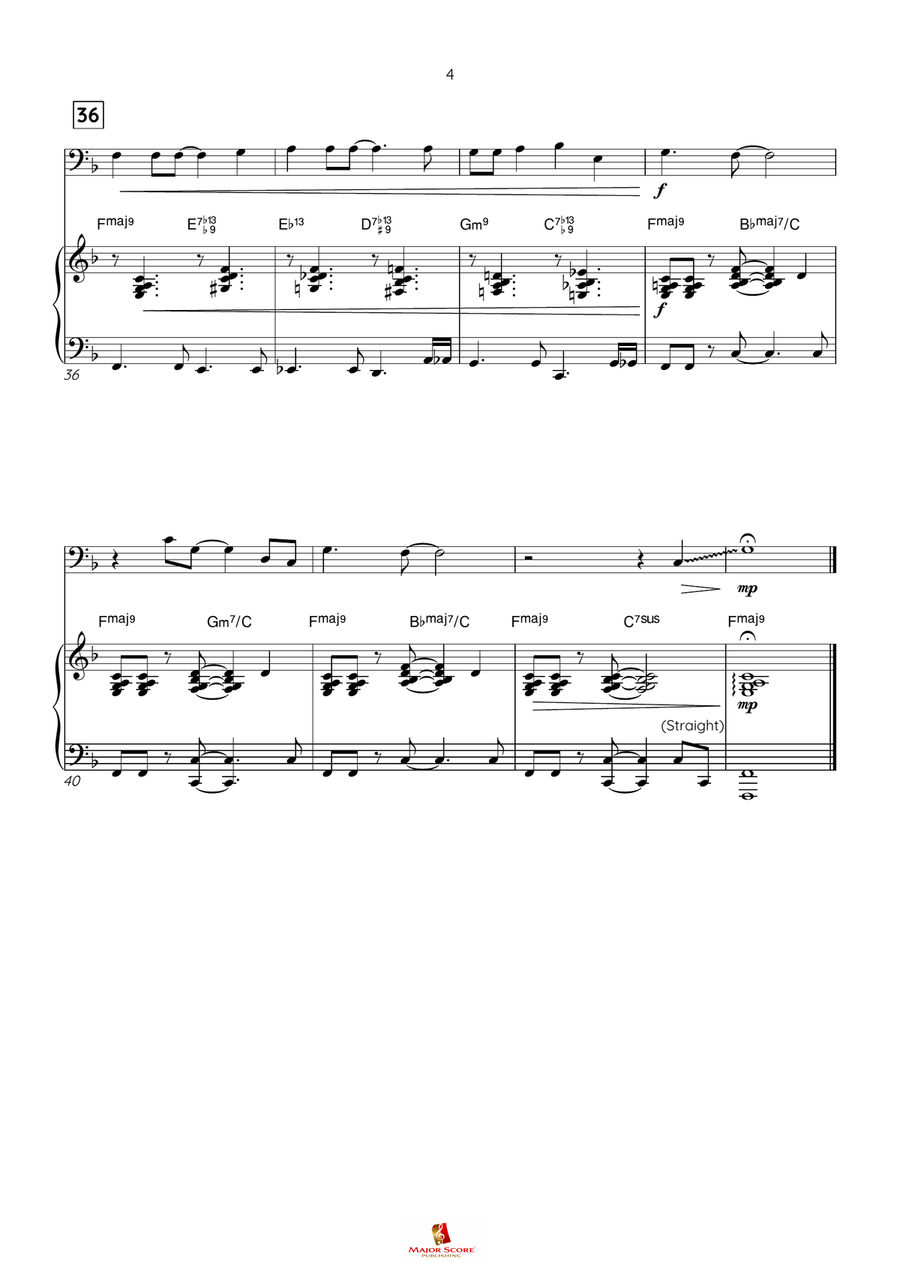 O Christmas Tree (Cello & Piano) F Piano scores gallery preview page 5