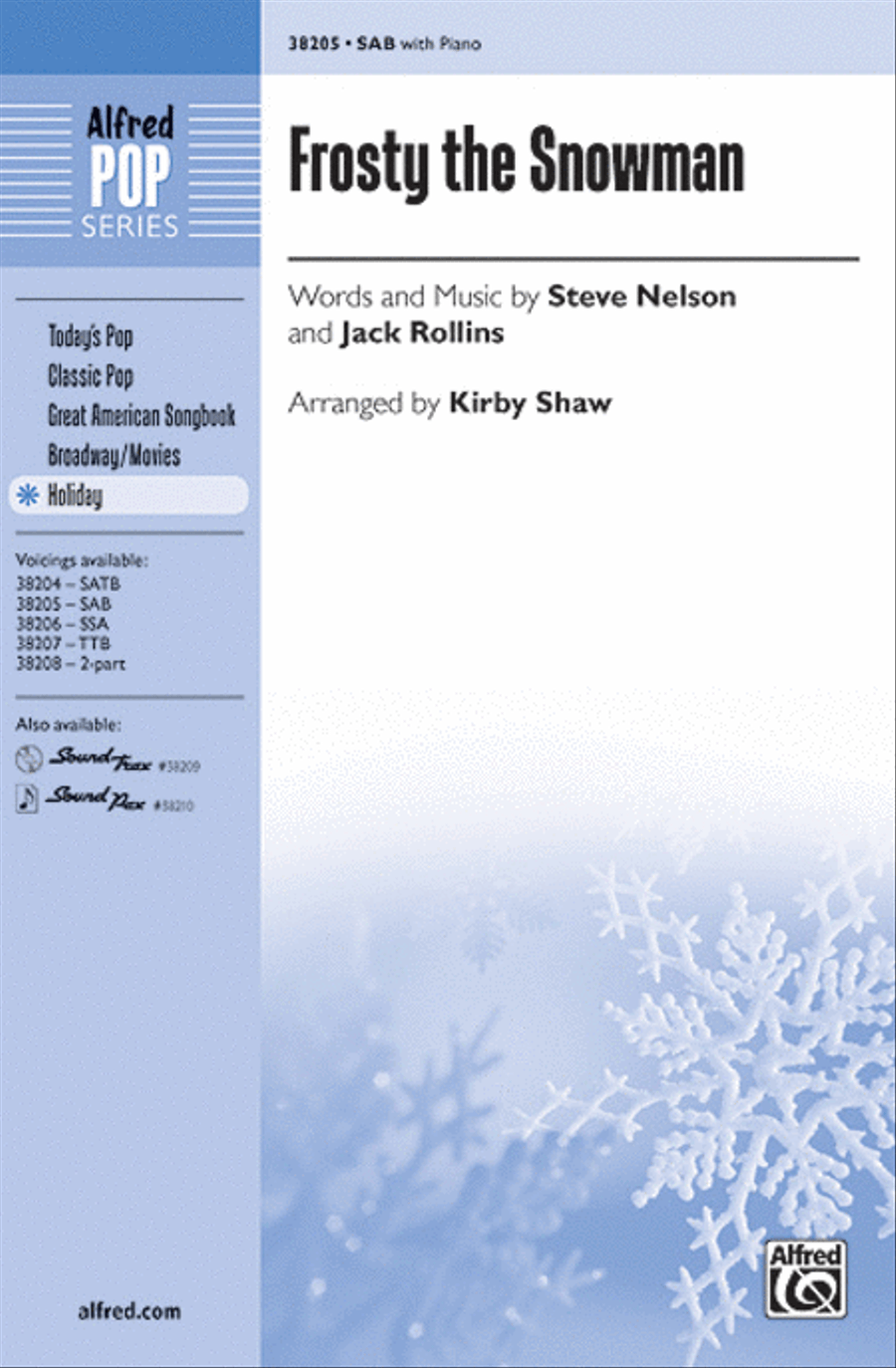 Frosty the Snowman 3-Part scores gallery preview page 1