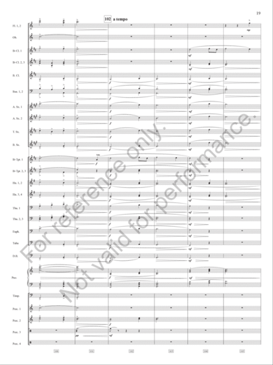 How Sweet The Sound How Sweet The Sound Concert Band scores gallery preview page 20