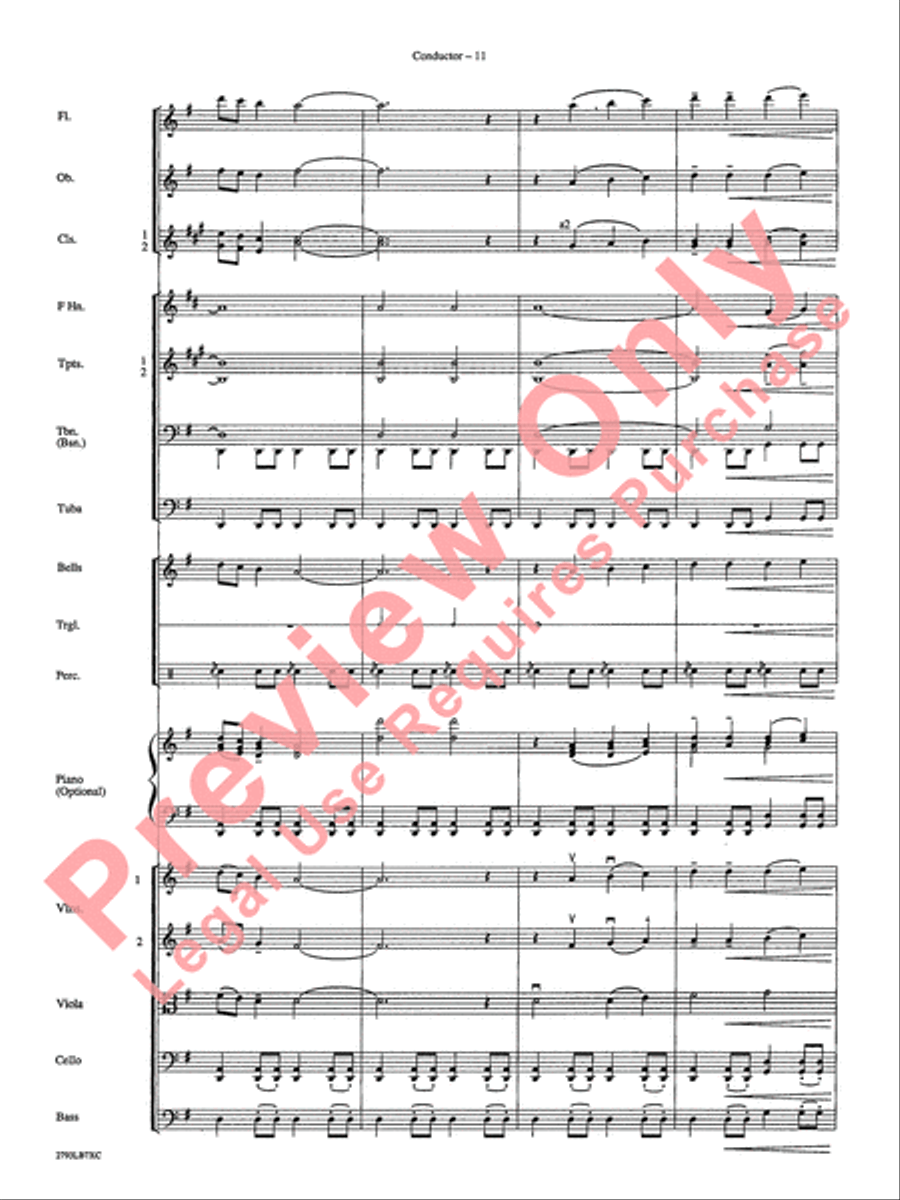 The Little Drummer Boy Full Orchestra scores gallery preview page 13