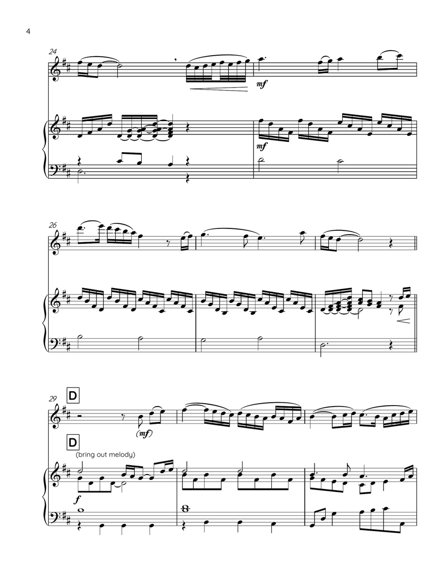 Only In God Chamber Music scores gallery preview page 4