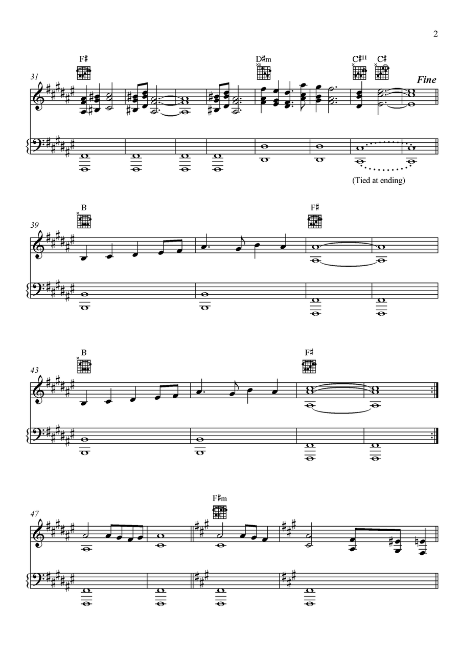 Warszawa Warszawa Piano, Vocal scores gallery preview page 2