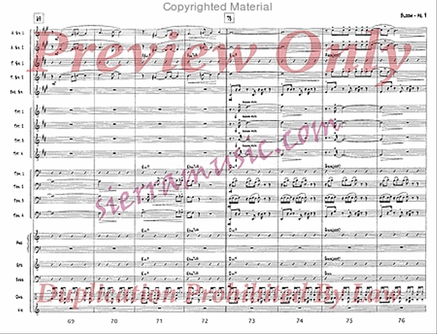 Bloom Jazz Ensemble scores gallery preview page 10