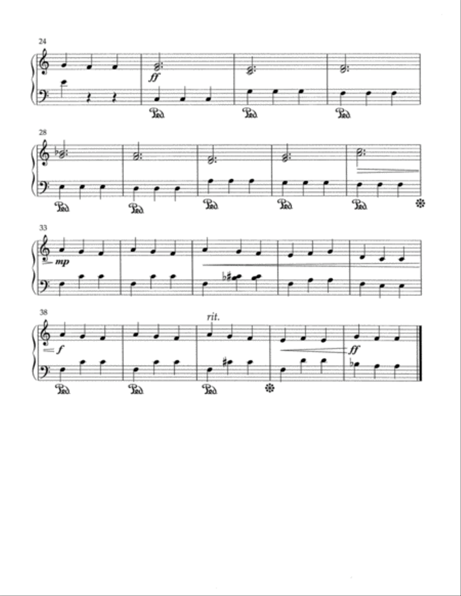 Malá Suita Malá Suita Easy Piano scores gallery preview page 4