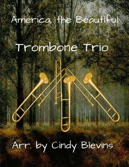 America, the Beautiful, for Trombone Trio image number null