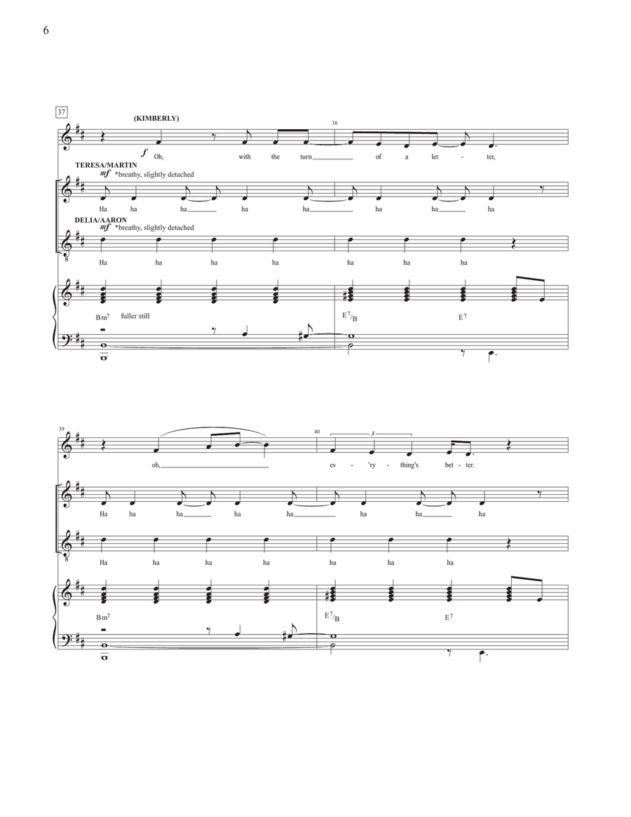 Anagram (from Kimberly Akimbo) Voice scores gallery preview page 6