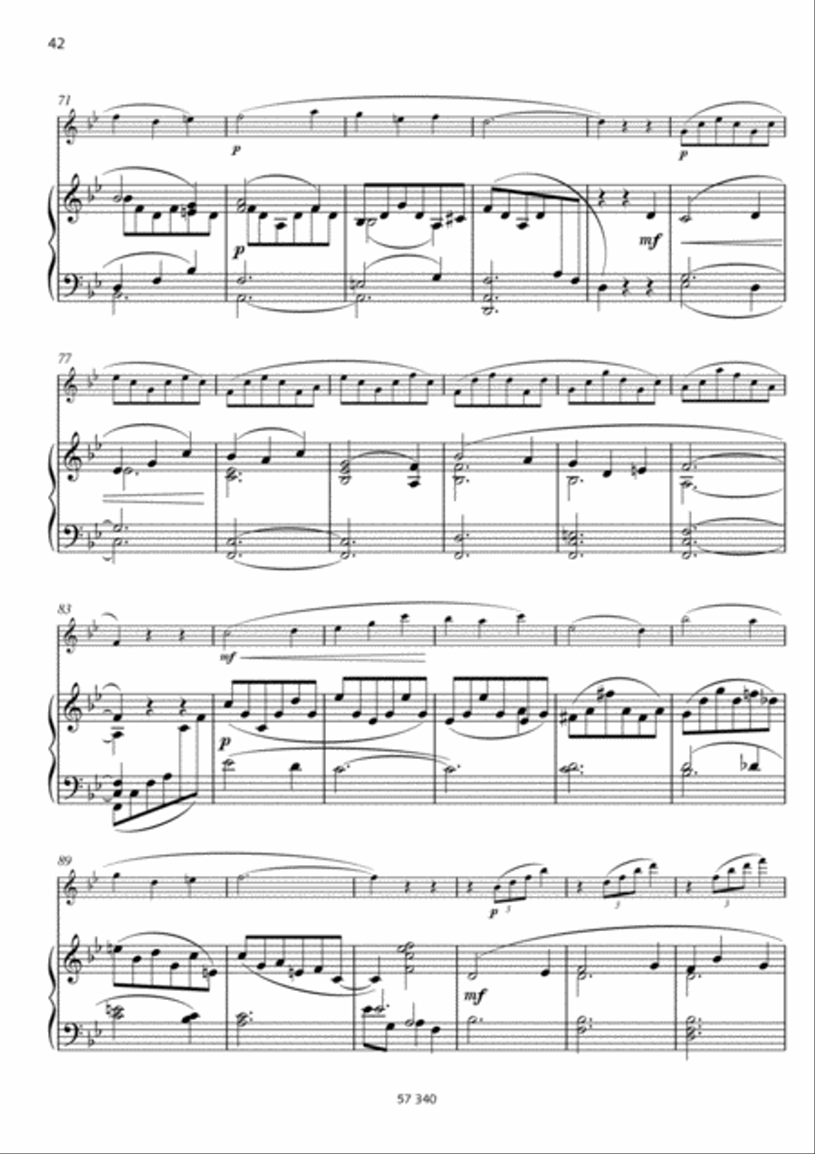 Scherzetto Flute Solo scores gallery preview page 4