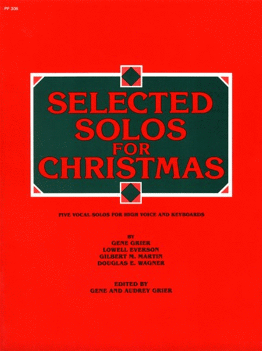 Selected Solos for Christmas - High Voice High Voice - Sheet Music