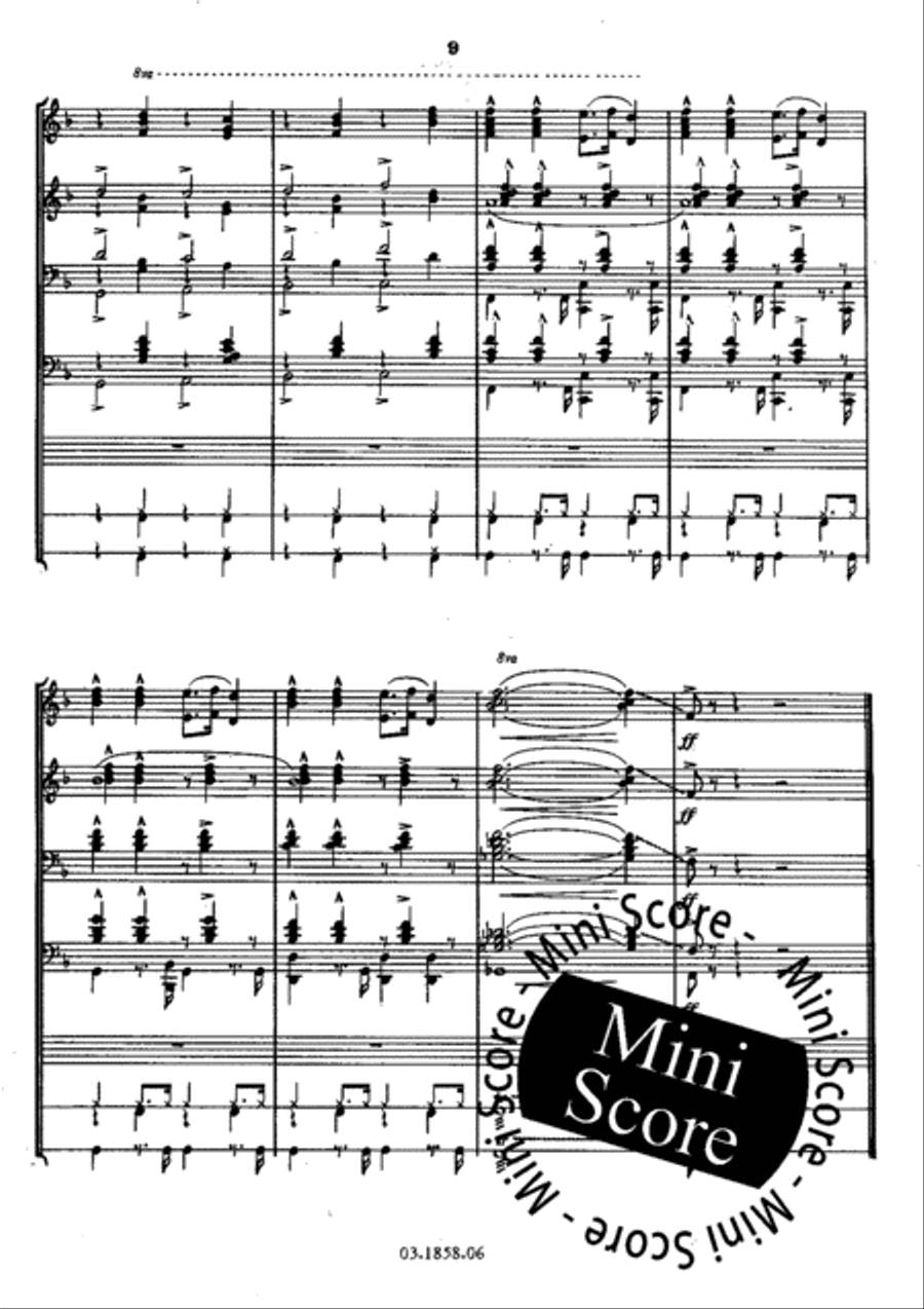 New York, New York New York, New York Concert Band scores gallery preview page 13