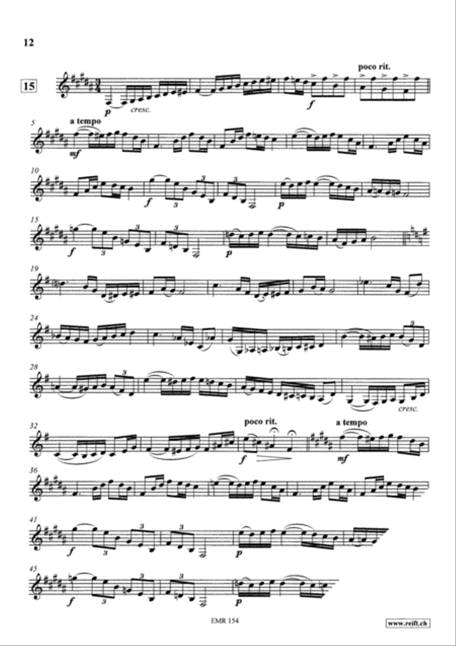 Technical & Melodic Studies Vol. 5 Trumpet scores gallery preview page 12