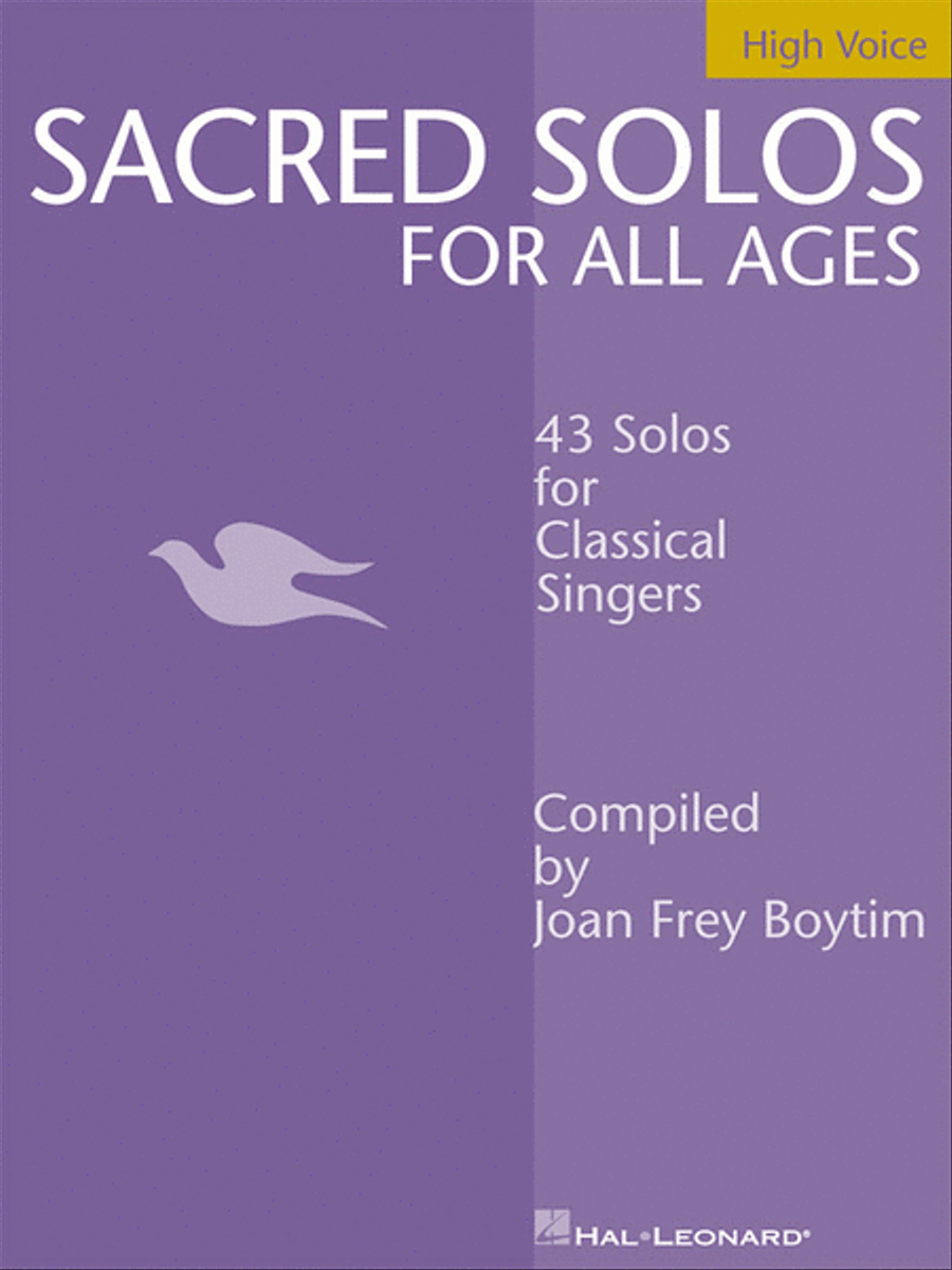 Sacred Solos for All Ages - High Voice